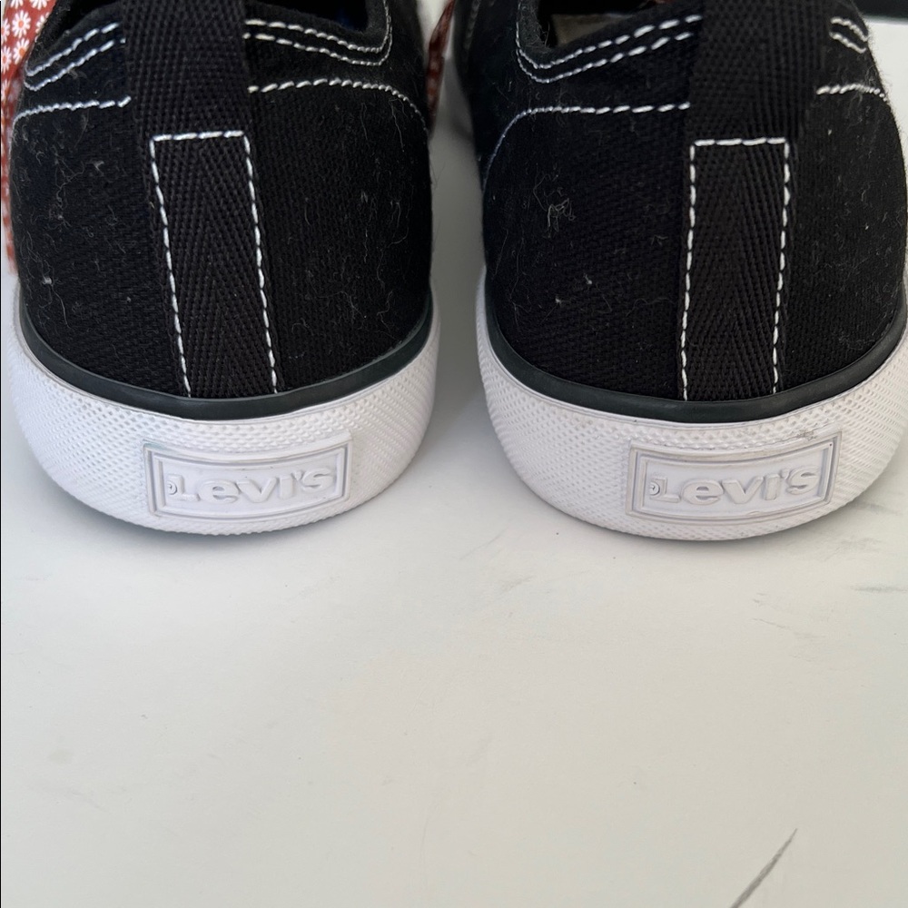 Levi's Black Anikin‎ Canvas Sneakers - Picture 10 of 14